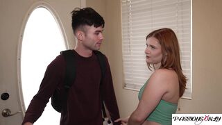 Engaged pair’s steamy reunion