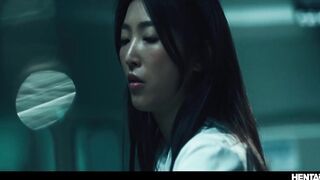 Anime Monster Futa - Oriental Chick Grows Shemale hentai Ramrod And Creampies Corpulent big beautiful woman