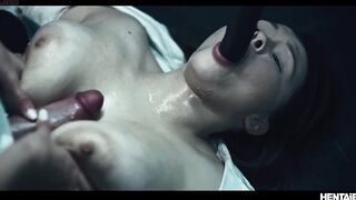 Anime Monster Futa - Oriental Chick Grows Shemale hentai Ramrod And Creampies Corpulent big beautiful woman