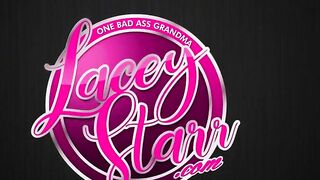 LACEYSTARR - Business GILF tongue examines young pussy