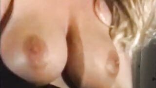 BDSM dyke Summer Cummings riding plastic cock hard