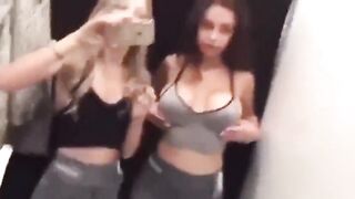 Two Croatian Girls in Bershka