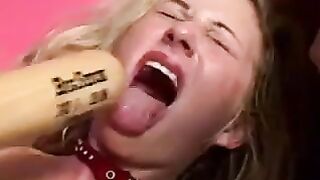 Lesbian anal gangbang