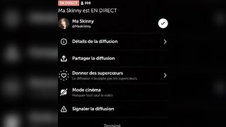 2 french teens plays together on periscope