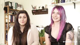 Erotic Lesbian Massage and Pussy Fingering to Orgasm