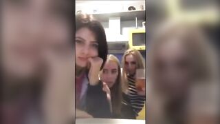 Russian lesbians have fun at the webcam