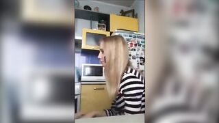 Russian lesbians have fun at the webcam