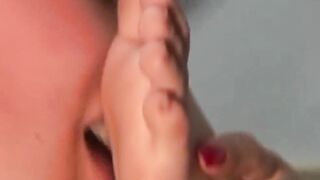 Boss Dina & Lala - Lesbian Nylon & Bare Foot Worship
