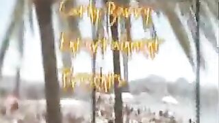 Two club reps from british TV with Porn star in all female