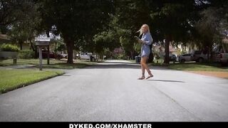 Dyked - Hot Teens Play Video Games And Each Others Pussies