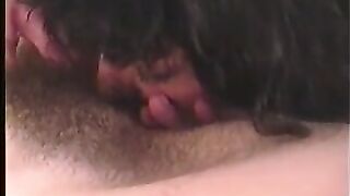 Extremely hairy lesbian explore each other