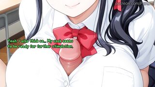 Cuties from Saimin Seishidou are passing teacher's particular exam (Sex JOI)
