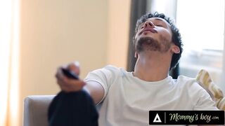 Hawt mother I'd like to fuck is Caught Cheating With Concupiscent Stepsons Crush