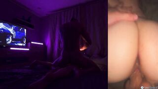 Cum Overspread Cunt - Screams with Enjoyment and Jerks Herself whilst I Bang Her