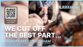 XXL Bukkake Compilation - Anal Creampie