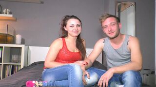 Tattooed German honeys share a large shlong in hawt three-some