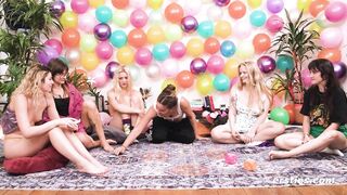 Ersties - Dare Ring 6some - Six Pretty Sweethearts Play Truth Or Dare (Part 1 of 5)