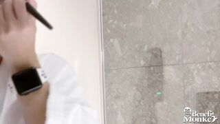 Italian chick Sara Bell sucks and screws a unyielding wang