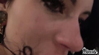 Anna deVille cover me in her spit. SPIT DEFIANCE with SLOPPY ORAL JOB.
