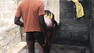 Akwa ibom cutie work as a bar attendant in a local guests abode,