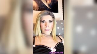 Jessica Bloom's Large Knob Throbs From Anal - Caged and Released Hands-Free Squirting Orgasms