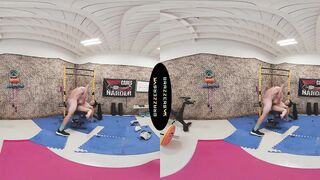 BRAZZERS VR - See Lulu Chu Screw Her Client In The Gym In advance of That babe Returns To Suck Your Wang