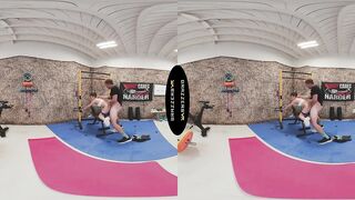 BRAZZERS VR - See Lulu Chu Screw Her Client In The Gym In advance of That babe Returns To Suck Your Wang