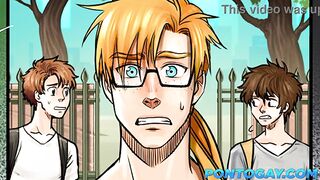 Anime Homosexual - Unbridled debauchery at the sex college