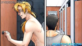Anime Homosexual - Unbridled debauchery at the sex college