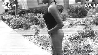 SuperHot eighteen year old gives a striptease and then sucks my RAMROD