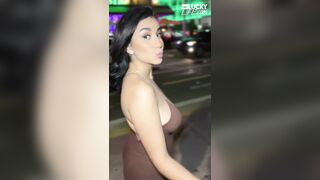 Sinning On South Beach With Beautiful Brunette hair Roxie Sinner
