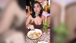 Sinning On South Beach With Beautiful Brunette hair Roxie Sinner