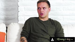 MAMMA'S MALE - Sexy mother I'd like to fuck Jessica Ryan Suggests Her Enchanting Twat To Teen As An Apology