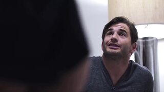 Cheating Housewife Sucks Spouse's Shlong During the time that Hiding Her Lover