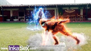 PARODY NARUTO : TSUNADE vs the Raikage Booty Busting Jutsu - Anai Likes.