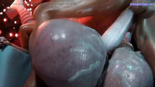 Giant Booty mother I'd like to fuck Watching TV Then Hard Biggest Rod Bangs Her Very Hard ( CG Animation )