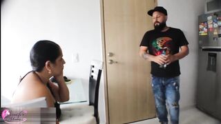 Unknown gal acquiesces to screw for cash regardless of her boyfriend being a cuckold, asks for jock and has a great time with fine pay