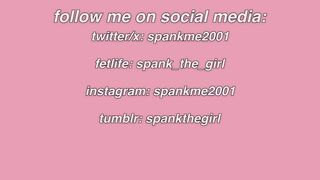 Paddled and Hand Spanked OTK.. ANEW