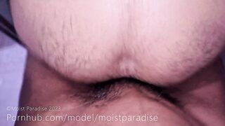 My str8 ally tries my large ebony knob bareback and this guy likes it 4K UHD XXX POV