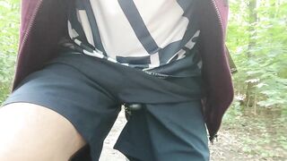 Masturbating on the go