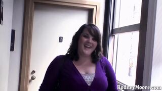 Obese Cheater Face Full of Cum