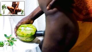 Hunk masturbation porn using lovely watermelon as a moist snatch. I screwed & enjoyed whilst watching female sexy snatch untill I got cum