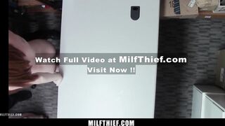 Fucked Over a Desk, Papers Scattered Everywhere, Stepdaughter Watches - Milfthief