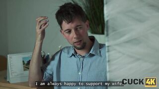 CUCK4K. We should bang actually carefully... This chab sits just here!