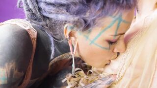 Shy Goth Hotty Teen Tries 1st Anal with Tattooed Beauty Wench