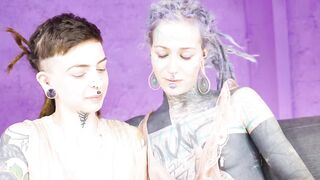 Shy Goth Hotty Teen Tries 1st Anal with Tattooed Beauty Wench