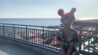 I Met Nerdy, Shy Angel at the Public Beach and Turned Her Into My Messy Resigned Anal Bitch. This babe Squirted All Over Her Face!!!