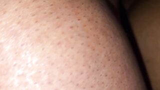 That babe TAPPED on her BACK SHOTS previous to I could CUM