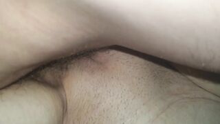 Hij neukt me zo goed. Al zijn zaad diep in mijn kut. Creampie. Cum inside.