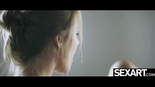 That babe grabs his attention with a hot footjob and mad oral